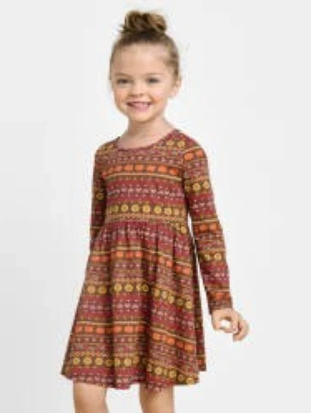 Children's Place Halloween/Fall/Pumpkin Lot Dresses And Long Sleeve Shirts 5T